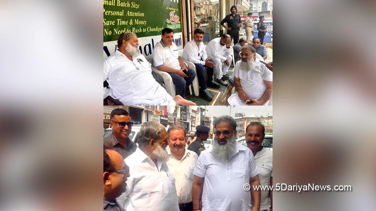 Anil Vij, Haryana, Ambala, Bharatiya Janata Party, BJP, BJP Haryana, Viresh Shandilya, Anti Terrorist Front India, ATFI