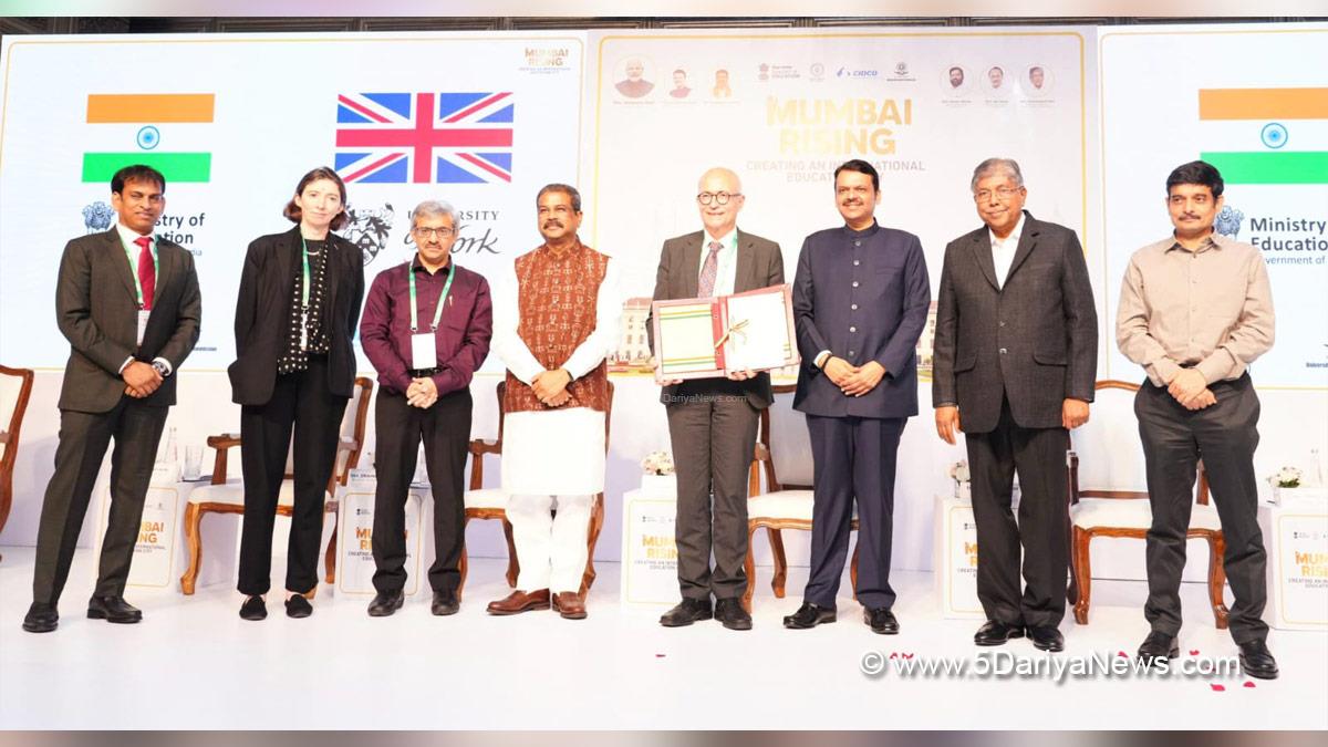 Devendra Fadnavis, BJP, Bharatiya Janata Party, Maharashtra, Chief Minister of Maharashtra, Dharmendra Pradhan, National Education Policy