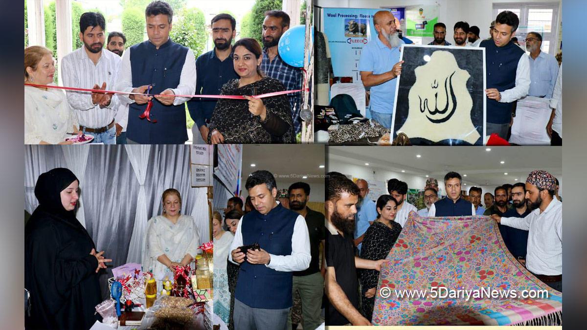 Dr Bilal Mohi Ud Din Bhat, Srinagar, Deputy Commissioner Srinagar, Kashmir, Jammu And Kashmir, District Administration Srinagar, Potential Entrepreneurship Mela, Kashmir Haat