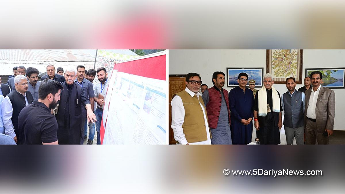 Manoj Sinha, Lieutenant Governor JK, Raj Bhavan, Jammu, Srinagar, Kashmir, Jammu And Kashmir, Syeed Fakhrudin Hamid, Anantnag, DDC Anantnag, Deputy Commissioner Anantnag, Shri Amarnath Ji Yatra, Shri Amarnathji Yatra 2025, Amarnathji Yatra, Amarnathji Yatra 2025, Shri Amarnath Ji Pilgrimage, Shri Amarnathji Shrine Board, SASB, SANJY 2025