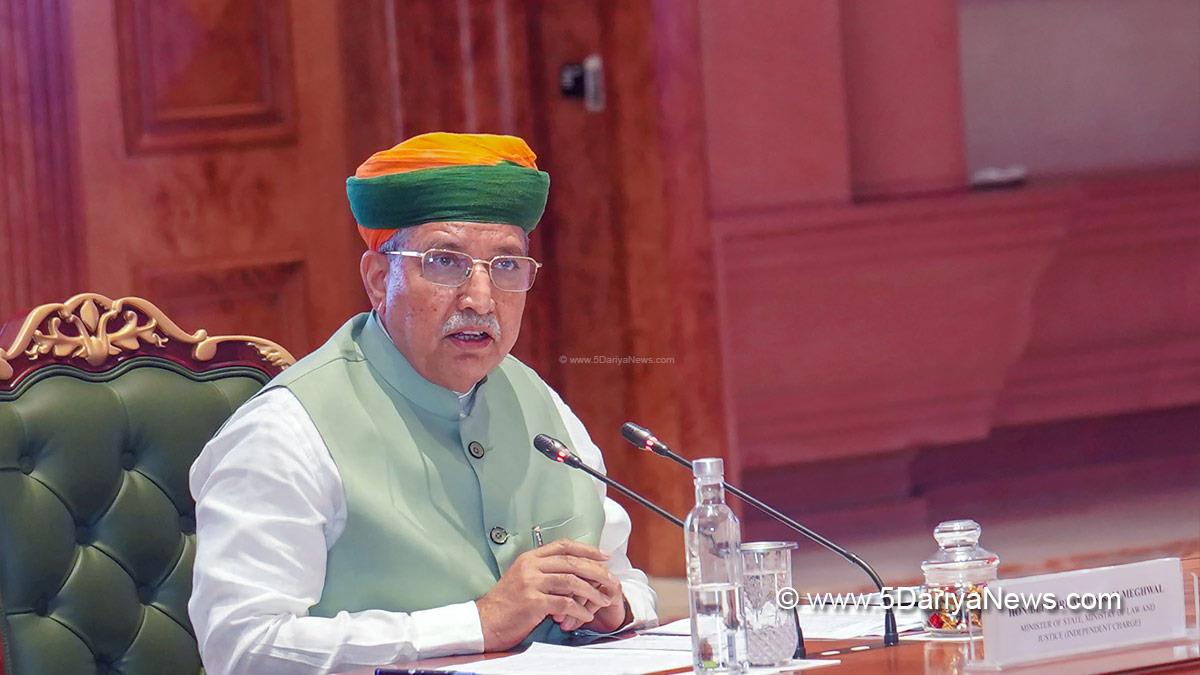 Arjun Ram Meghwal, Bharatiya Janata Party, BJP, Ministry of Law and Justice
