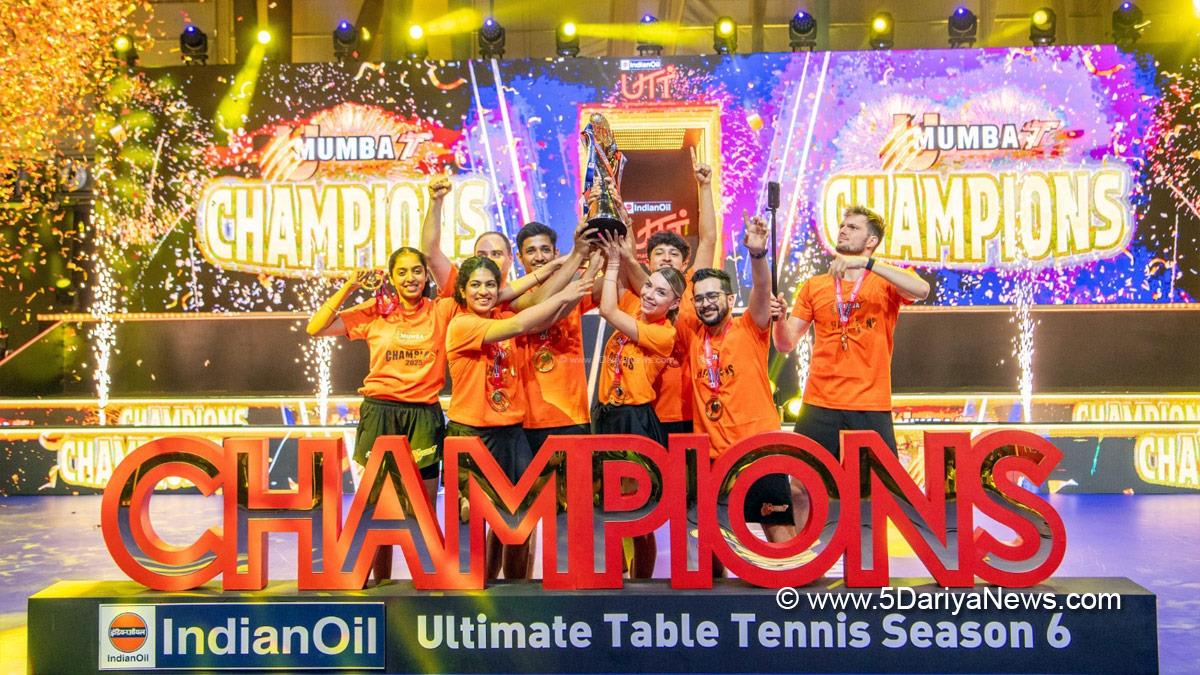Sports News, Table Tennis, Ultimate Table Tennis, Ultimate Table Tennis Season 6, Ultimate Table Tennis 6, UTT Season 6, UTT 6, Ahmedabad