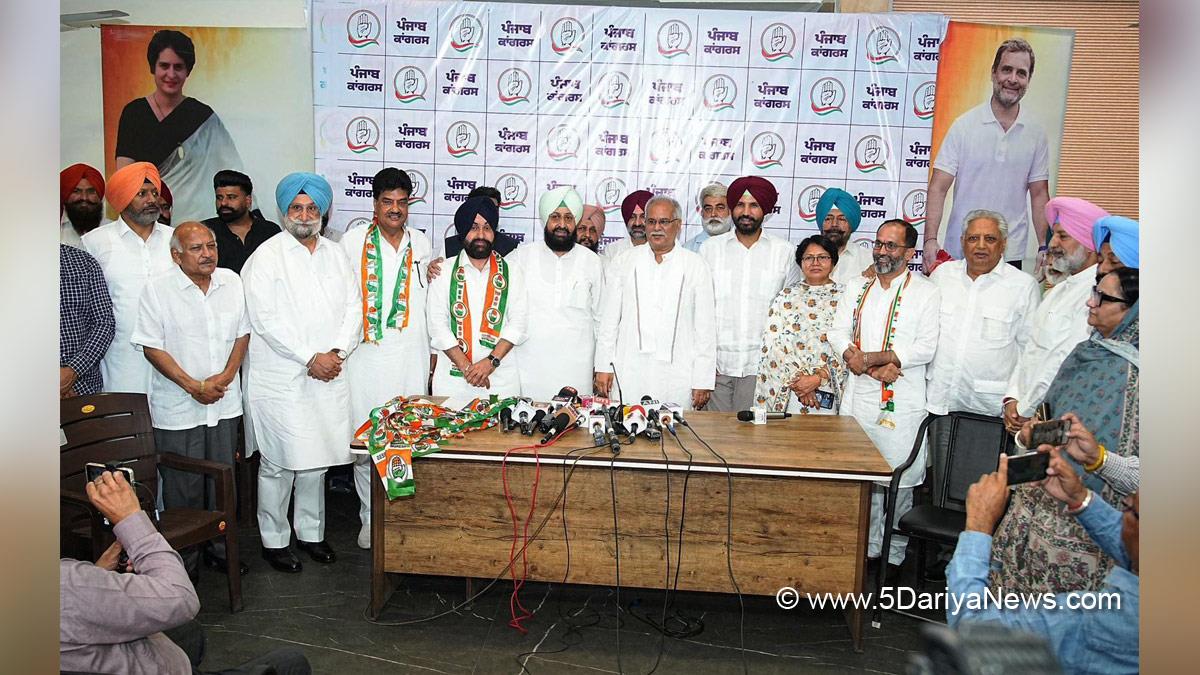 Amrinder Singh Raja Warring, Congress, Punjab Congress, Amarinder Singh Raja Warring, Partap Singh Bajwa, Sukhjinder Singh Randhawa, Rana Kanwarpal Singh, Balbir Singh Sidhu,Bhupesh Bhagel 