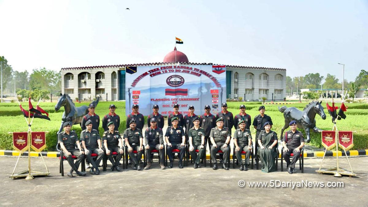 Military, Jalandhar, Vajra Corps Troops, Vajra Corps, Dhauladhar Ranges, Maj Gen Ranjeet Singh Manral 