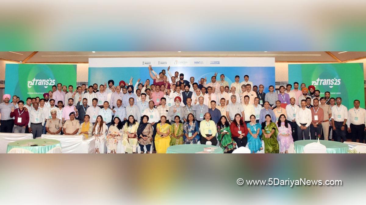 Haryana Admin, e Trans 2025, National Informatics Centre, NIC Chandigarh, National Health Authority BHASHIN, Amitabh Nag