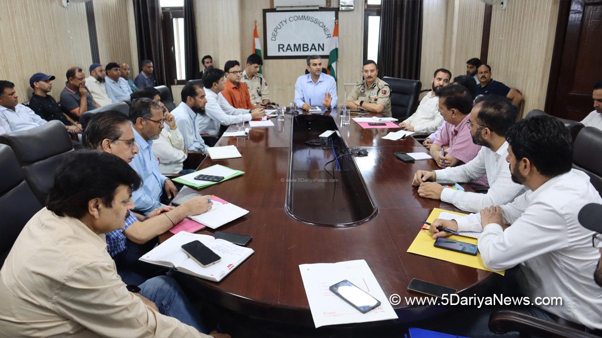 Mohammad Alyas Khan, Ramban, Deputy Commissioner Ramban, Kashmir, Jammu And Kashmir, Jammu, District Administration Ramban, International Yoga Day, International Yoga Day 2025