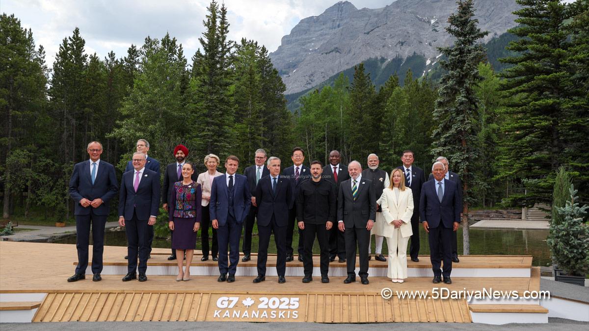 Narendra Modi, Modi, BJP, Bharatiya Janata Party, Prime Minister of India, Prime Minister, Narendra Damodardas Modi, Kananaskis, Canada, G7 Summit, G7 Outreach Summit