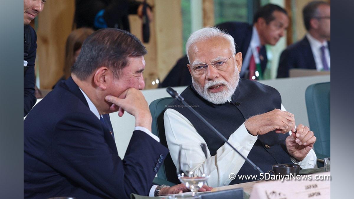 Narendra Modi, Modi, BJP, Bharatiya Janata Party, Prime Minister of India, Prime Minister, Narendra Damodardas Modi, Kananaskis, Canada, G7 Summit, G7 Outreach Summit