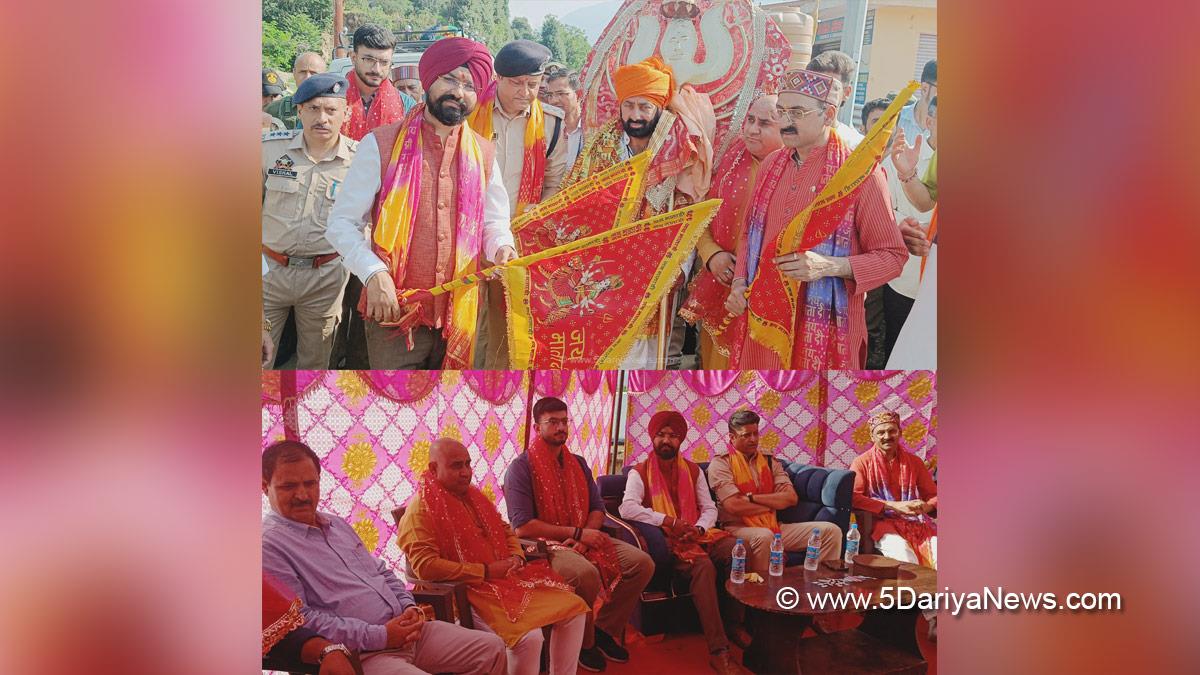 Harvinder Singh, Doda, Deputy Commissioner Doda, Kashmir, Jammu And Kashmir, Jammu, District Administration Doda, SSP Sandeep Kumar Mehta, Shri Chound Mata Charri Yatra