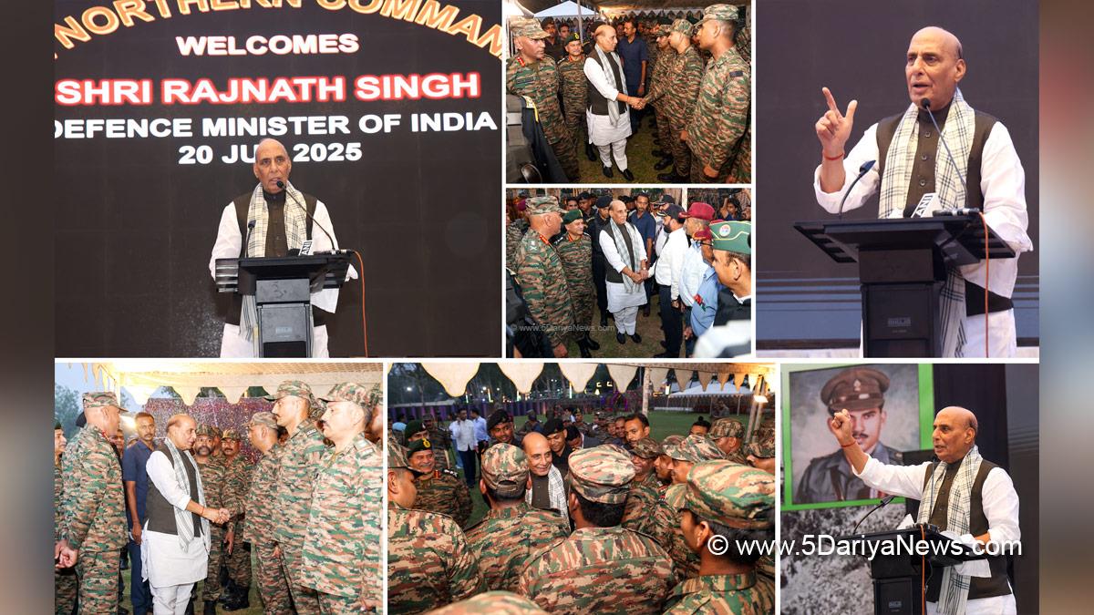 Rajnath Singh, Union Defence Minister, Defence Minister of India, BJP, Bharatiya Janata Party, Operation Sindoor