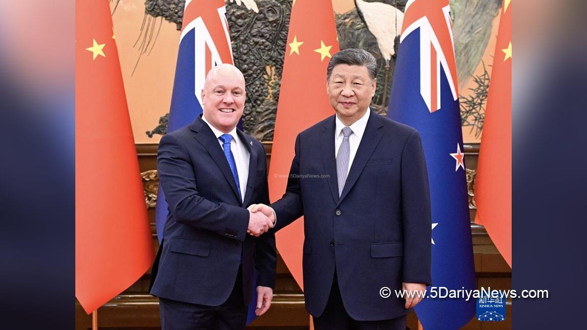 Xi Jinping, Nanjing, Chinese President Xi Jinping, Chinese, China, New Zealand Prime Minister, Christopher Luxon