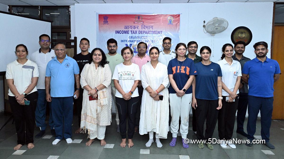 11th International Day of Yoga, International Day of Yoga, Yoga Day, International Day of Yoga 2025, Yoga for One Earth One Health, Department of Telecommunications, Punjab Telecom Circle