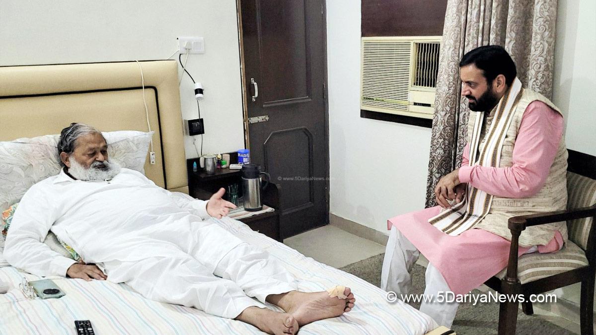 Nayab Singh Saini, Haryana, Bharatiya Janata Party, BJP, Haryana Chief Minister, Chief Minister of Haryana, BJP Haryana, Anil Vij