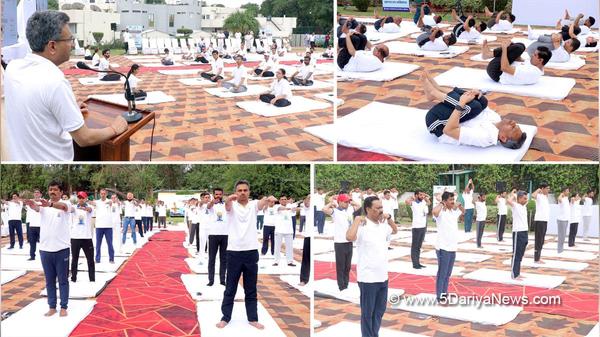 Anurag Rastogi, Chief Secretary Haryana, Haryana, 11th International Yoga Day