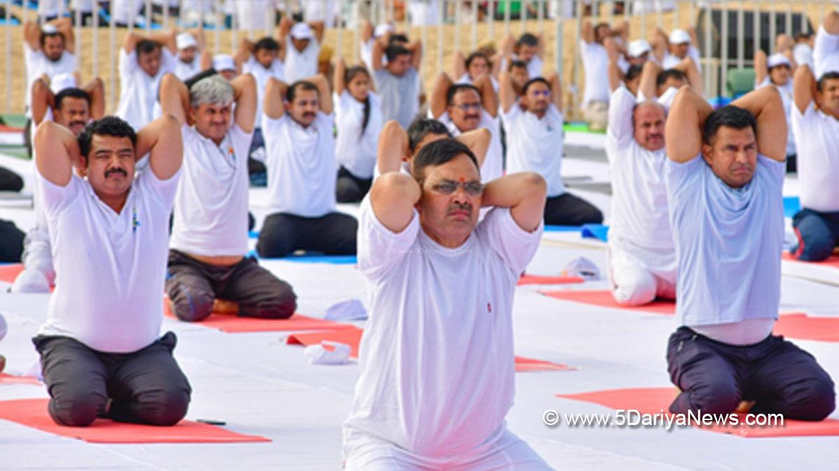 Bhajan Lal Sharma, BJP, Rajasthan, Bharatiya Janata Party, Chief Minister Of Rajasthan, Jaipur, 11th International Day of Yoga, International Day of Yoga, Yoga Day, International Day of Yoga 2025
