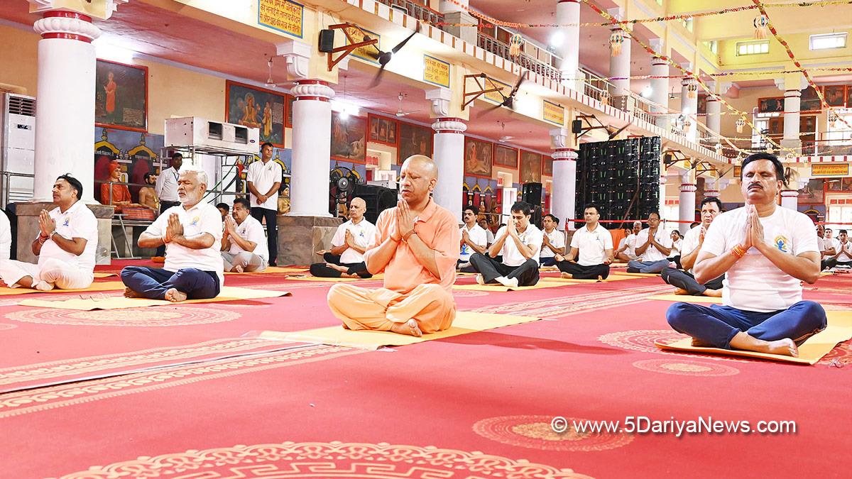 Yogi Adityanath, Lucknow, Uttar Pradesh, BJP, Bharatiya Janata Party, Chief Minister of Uttar Pradesh, 11th International Day of Yoga, International Day of Yoga, Yoga Day, International Day of Yoga 2025