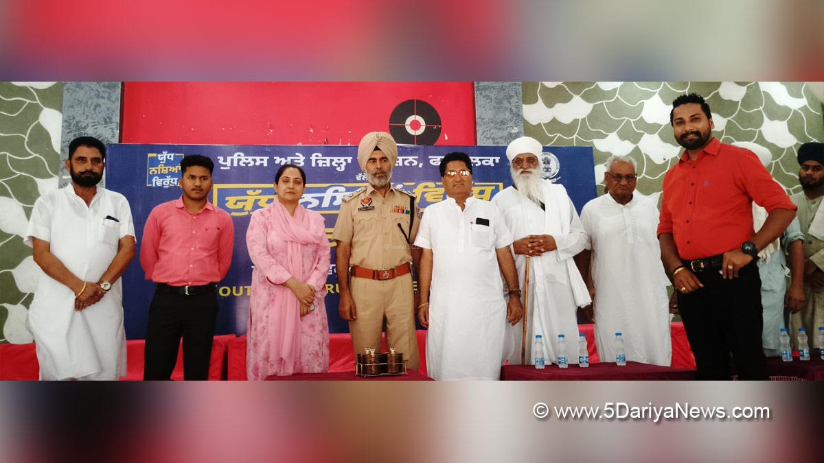 Amarpreet Kaur Sandhu, DC Fazilka, Fazilka, Deputy Commissioner Fazilka, Anti Drug Mission, Drive Against Drugs, Comprehensive Action against Drug Abuse, CADA, Nasha Mukt Bharat Abhiyan, War Against Drugs, Yudh Nashian Virudh