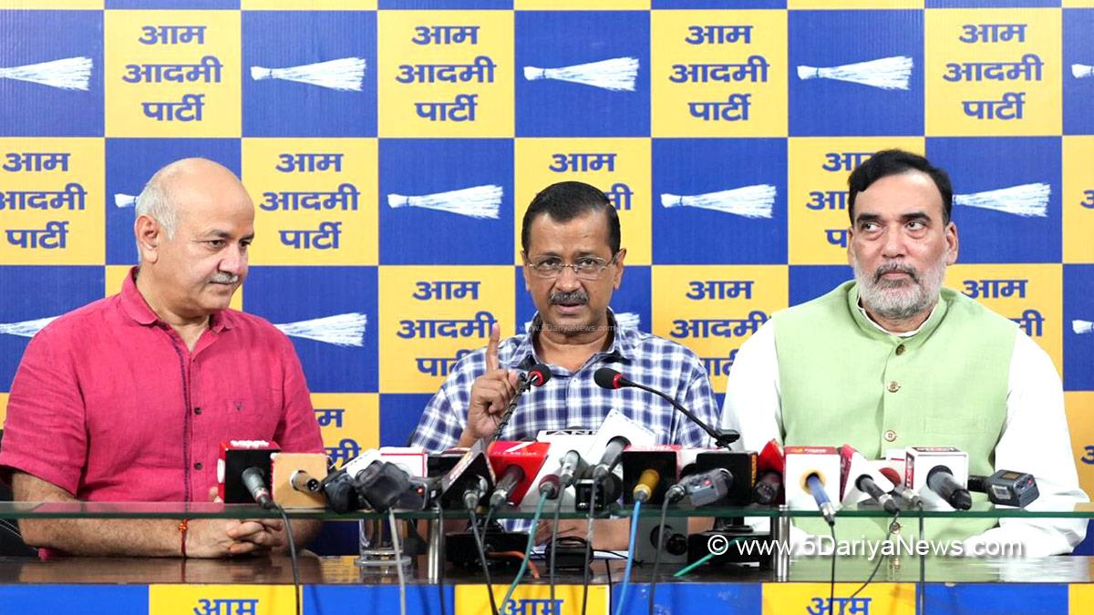 Arvind Kejriwal, AAP, Aam Aadmi Party, Manish Sisodia, Gopal Rai, Gopal Rai