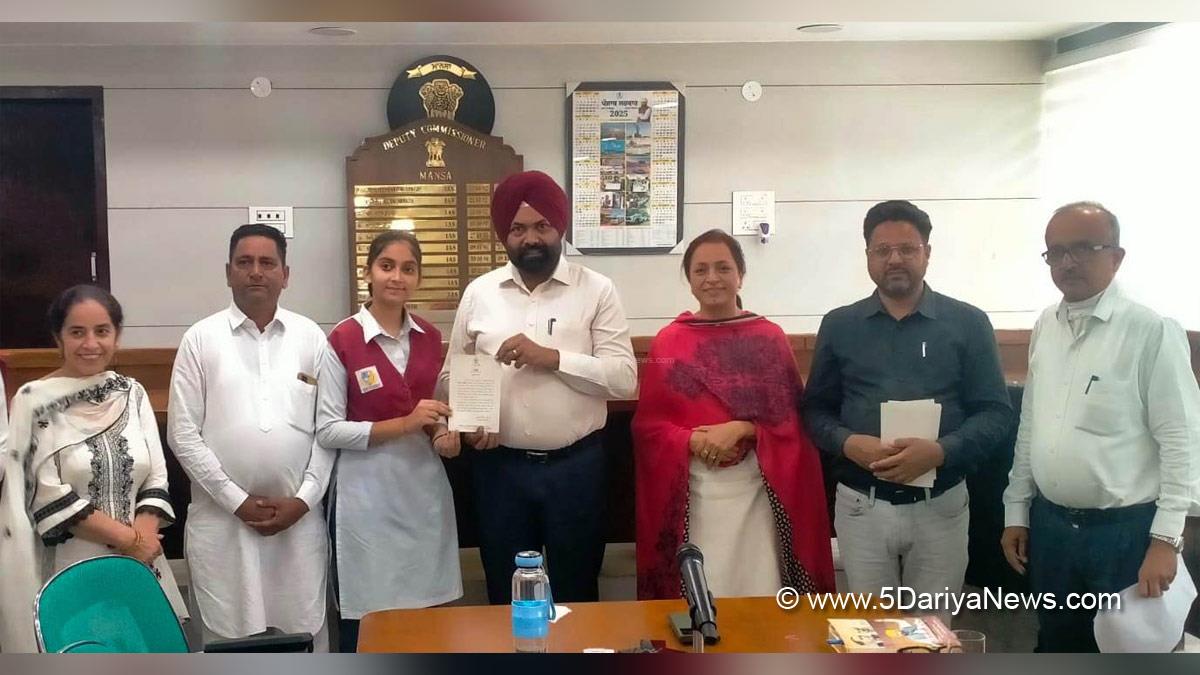 Kulwant Singh, DC Mansa, Deputy Commissioner Mansa, Mansa