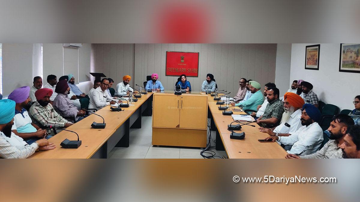  Lakhbir Singh Rai, Fatehgarh Sahib, AAP, Aam Aadmi Party, Aam Aadmi Party Punjab, AAP Punjab, Dr Sona Thind, DC Fatehgarh Sahib, Fatehgarh Sahib, Deputy Commissioner Fatehgarh Sahib 