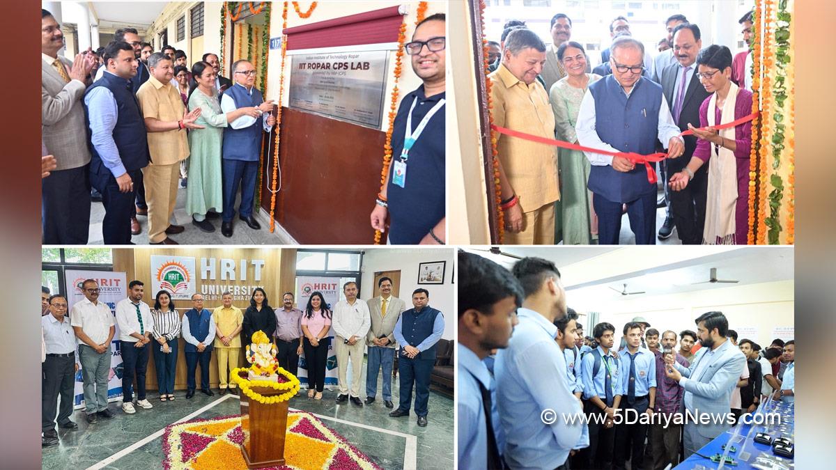 Indian Institute of Technology, IIT, IIT Ropar, 13th Cyber Physical Systems, CPS, Dr Anil Agrawal, HRIT University, Ropar