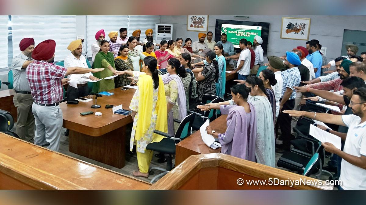Kulwant Singh, DC Mansa, Deputy Commissioner Mansa, Mansa, Anti Drug Mission, Drive Against Drugs, Comprehensive Action against Drug Abuse, CADA, Nasha Mukt Bharat Abhiyan, War Against Drugs, Yudh Nashian Virudh