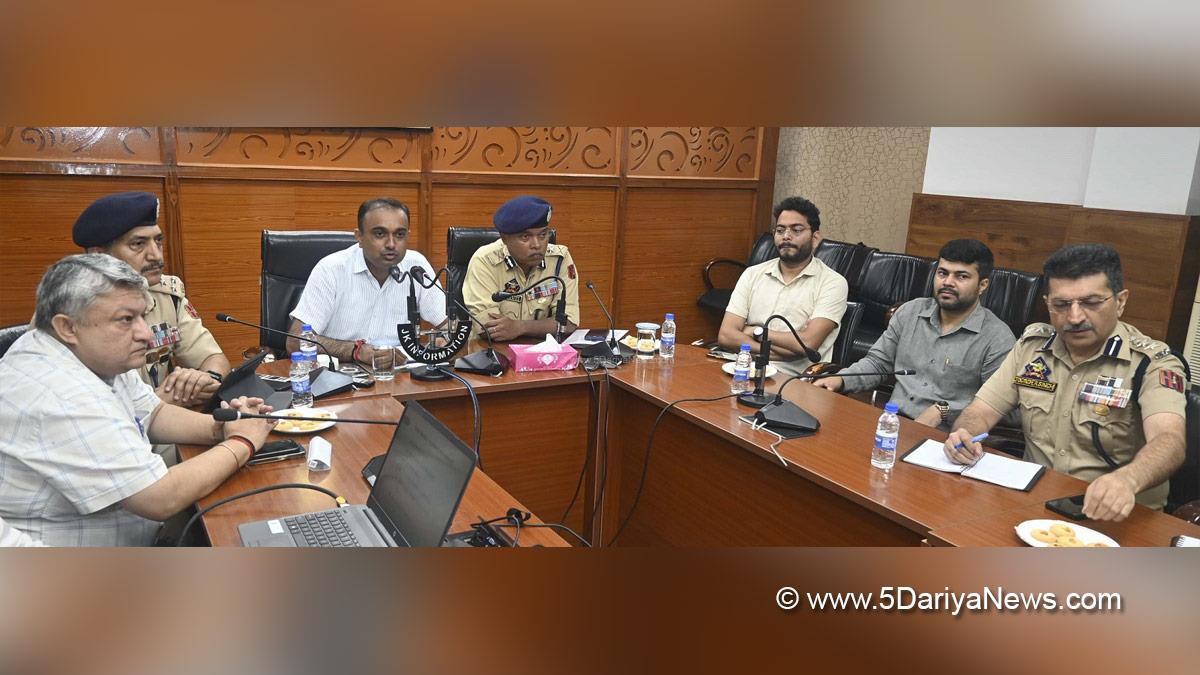 Ramesh Kumar, Jammu, DDC Jammu, Divisional Commissioner Jammu, Kashmir, Jammu And Kashmir, District Administration Jammu, Shri Amarnath Ji Yatra, Shri Amarnathji Yatra 2025, Amarnathji Yatra, Amarnathji Yatra 2025, Shri Amarnath Ji Pilgrimage, Shri Amarnathji Shrine Board, SASB, SANJY 2025