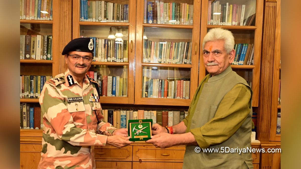Manoj Sinha, Lieutenant Governor JK, Raj Bhavan, Jammu, Srinagar, Kashmir, Jammu And Kashmir, Rahul Rasgotra, Indo Tibetan Border Police, ITBP