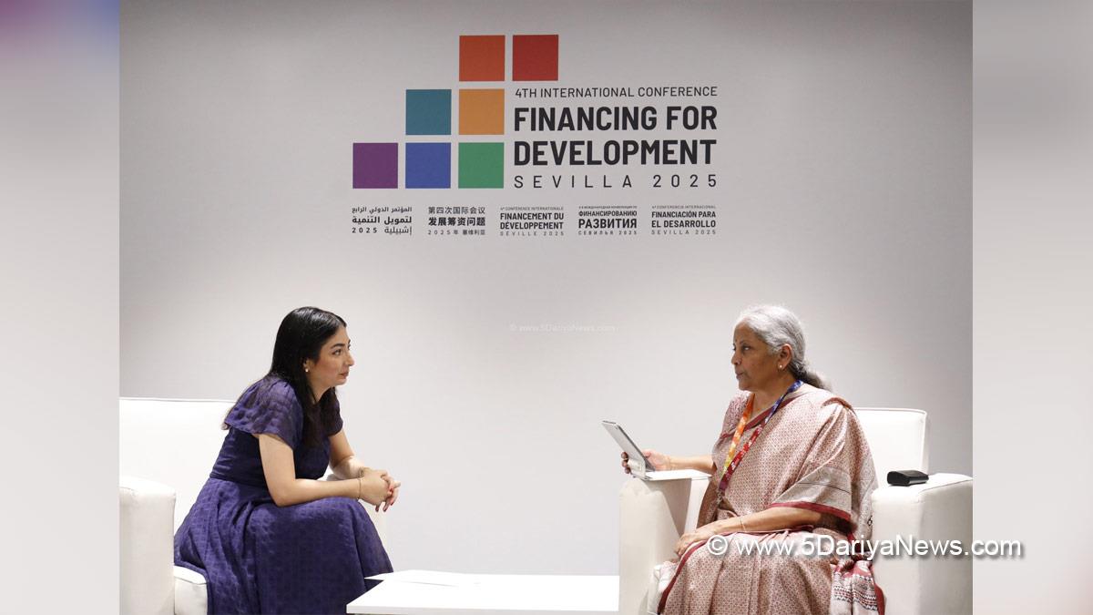 Nirmala Sitharaman, Union Minister for Finance and Corporate Affairs, BJP, Bharatiya Janata Party, Seville, Spain, International Business Forum Leadership Summit