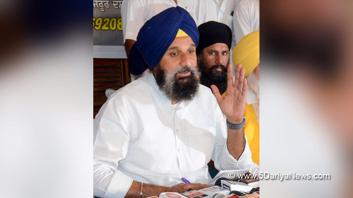Bikram Singh Majithia, Shiromani Akali Dal, SAD, Akali Dal