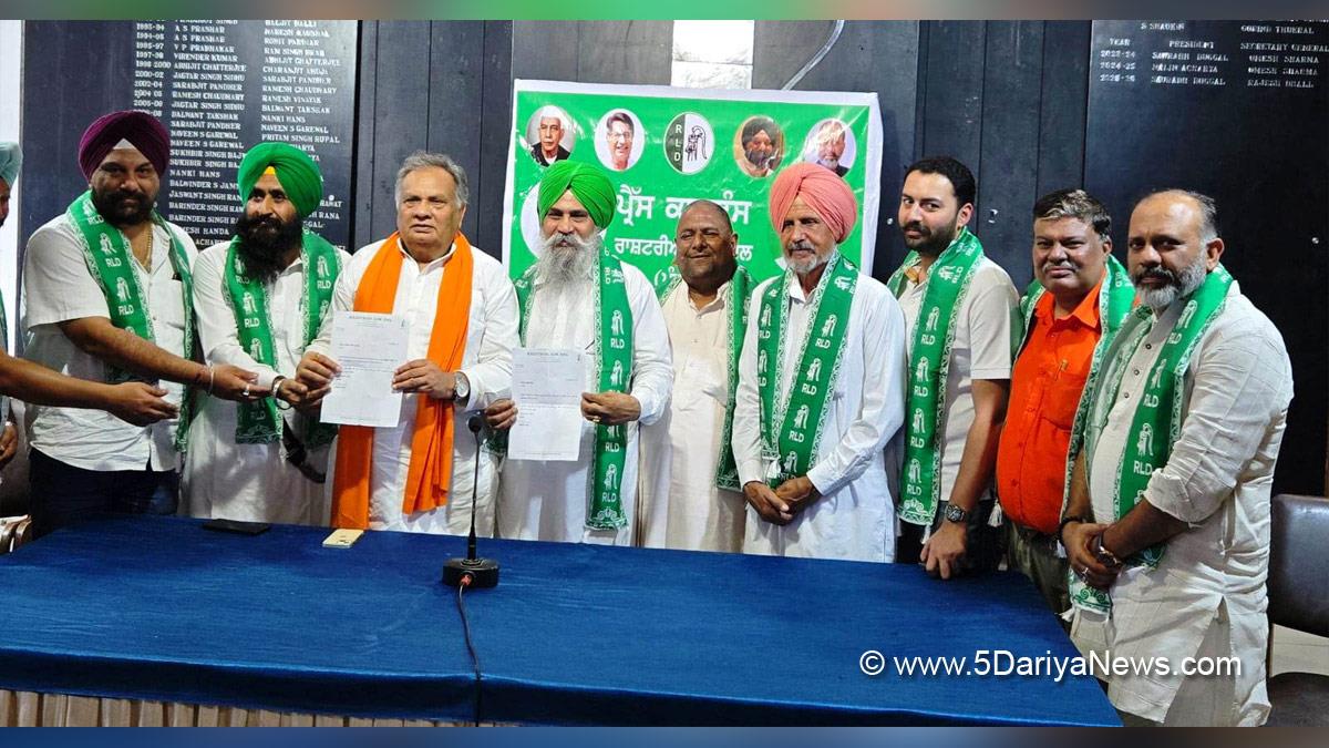 Trilok Tyagi, Rashtriya Lok Dal, RLD, Chandigarh