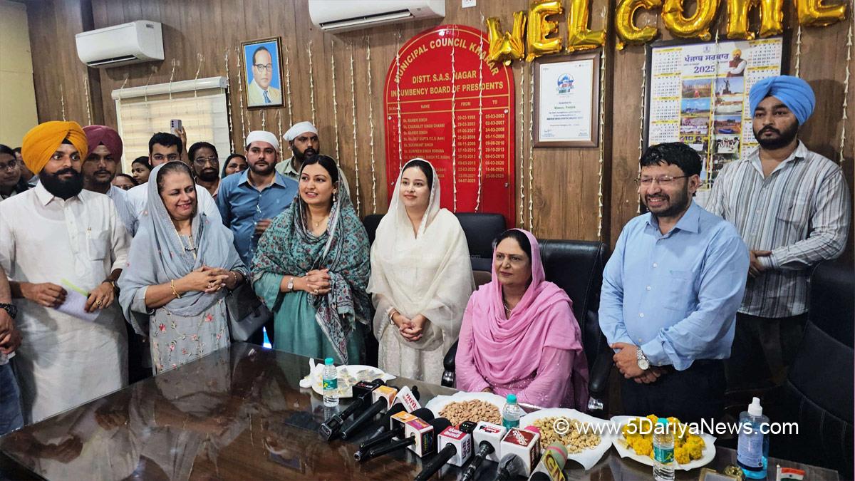Dr Gurpreet Kaur, AAP, Aam Aadmi Party, Aam Aadmi Party Punjab, AAP Punjab, Anmol Gagan Mann, Dr Ravjot Singh, Kharar, Kharar News, News of Kharar, Kharar Updates