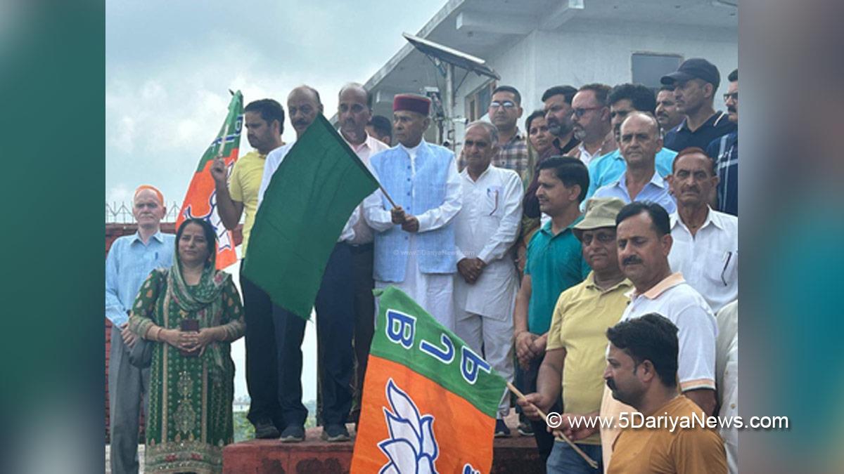 Prem Kumar Dhumal, BJP, Bharatiya Janata Party, BJP Himachal