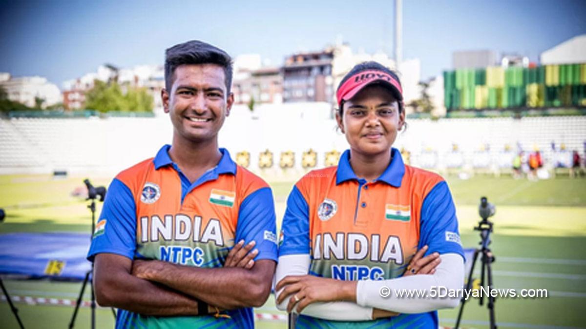 Sports News, Archery WC, Archery World Cup, Archery World Cup Word Record, World Record Archery, Rishabh Yadav, Jyothi Surekha Vennam