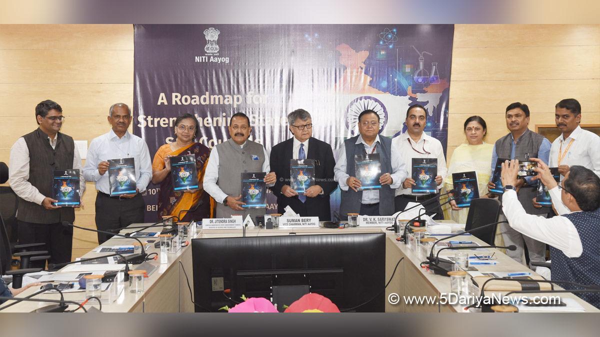 Dr Jitendra Singh, Bharatiya Janata Party, BJP, NITI Aayog