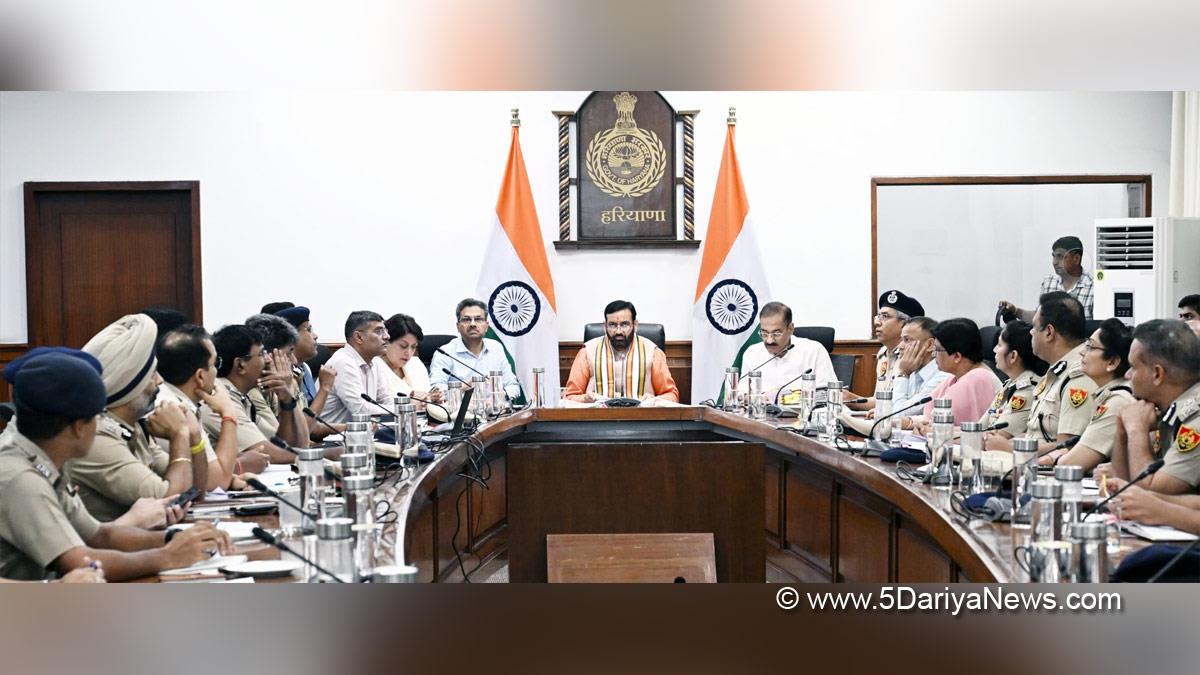 Nayab Singh Saini, Haryana, Bharatiya Janata Party, BJP, Haryana Chief Minister, Chief Minister of Haryana, Rajesh Khullar, BJP Haryana, Anurag Rastogi, Chief Secretary Haryana,Shatrujeet Kapur, Haryana Police, DGP Haryana, Dr Sumita Misra