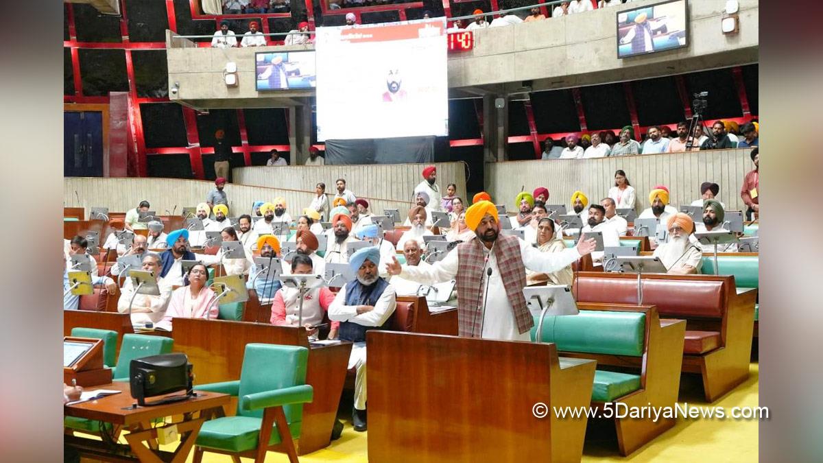Bhagwant Mann, Bhagwant Singh Mann, AAP, Aam Aadmi Party, Aam Aadmi Party Punjab, AAP Punjab, Government of Punjab, Punjab Government, Punjab, Chief Minister Of Punjab, Punjab Vidhan Sabha