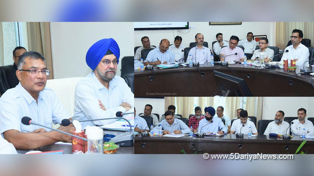 Shailendra Kumar, Principal Secretary, Agriculture Production Department, APD, Arvinder Singh Reen, Agriculture, Director Agriculture Jammu, Srinagar, Kashmir, Jammu And Kashmir, Jammu