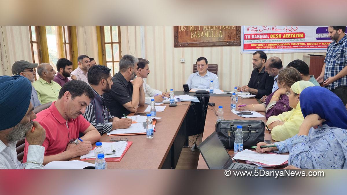 Minga Sherpa, Baramulla, DDC Baramulla, Deputy Commissioner Baramulla, Kashmir, Jammu And Kashmir, Jammu, District Administration Baramulla, National Tuberculosis Elimination Program, NTEP, TB Mukt Bharat