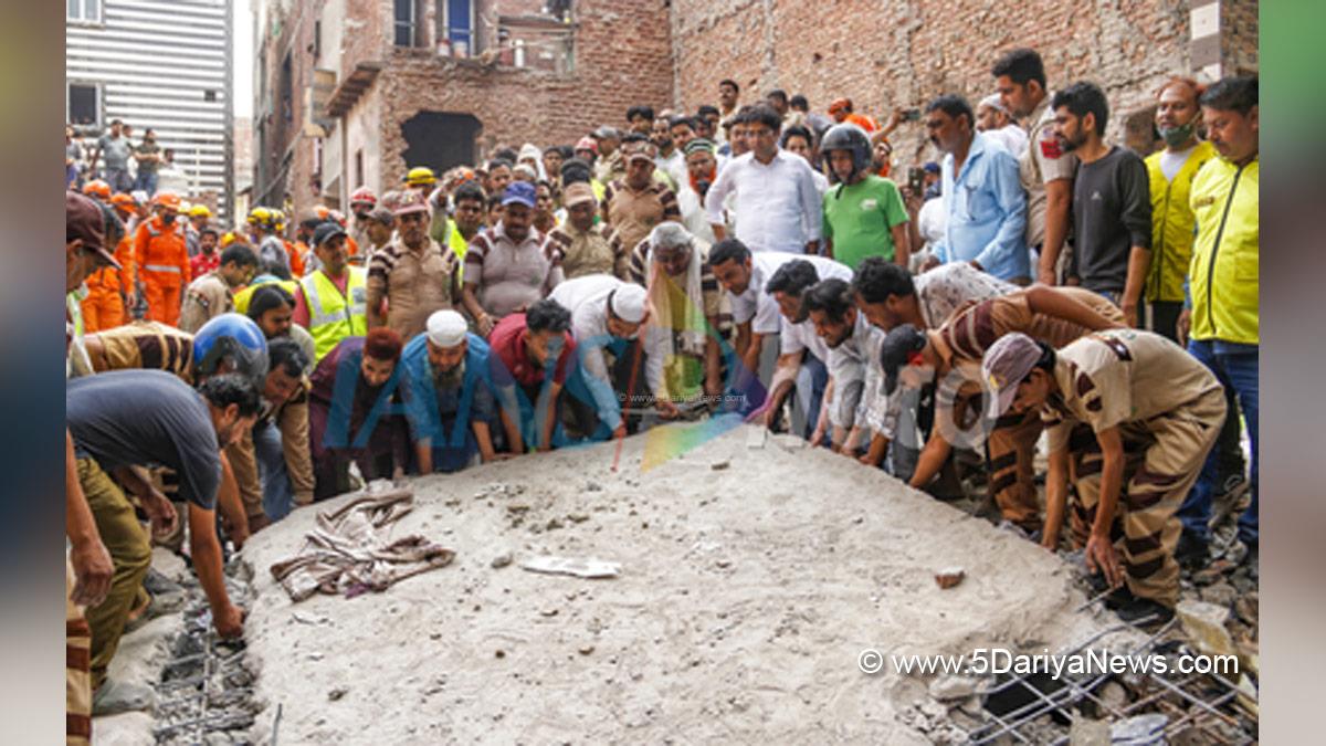 Hadsa, Hadsa Delhi, Delhi Building Collapse, Janta Mazdoor Colony