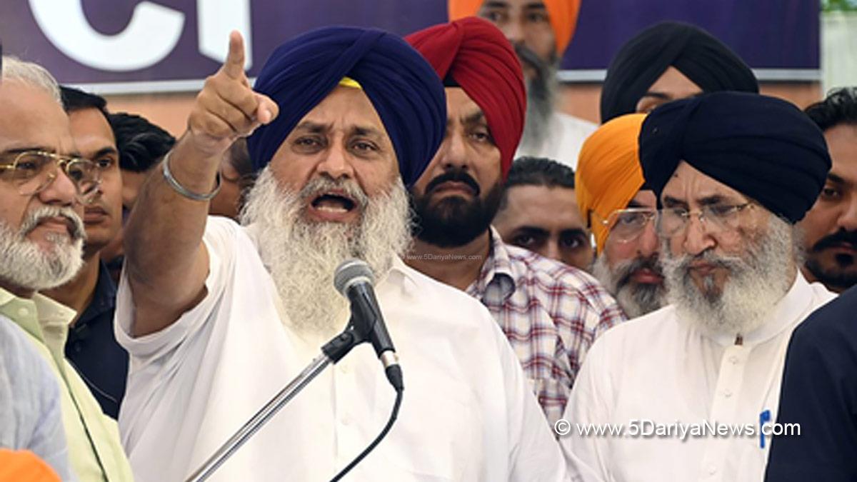 Sukhbir Singh Badal, Shiromani Akali Dal, SAD, Akali Dal 
