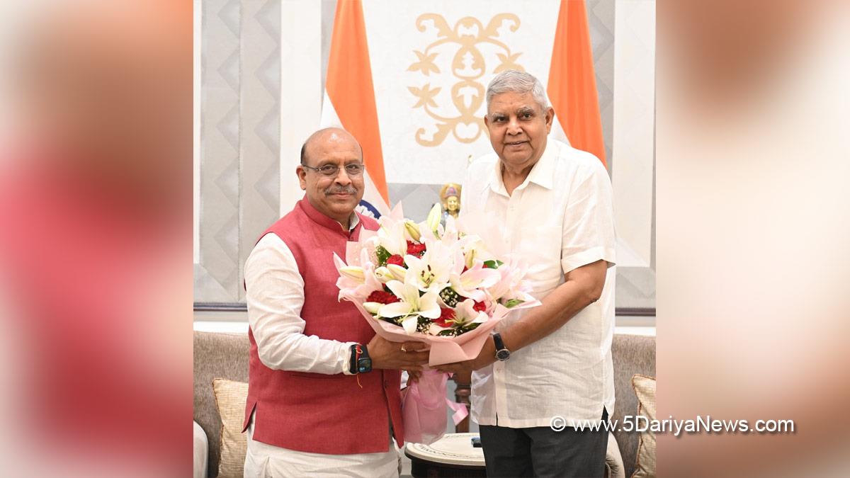Jagdeep Dhankhar, Vice President of India, BJP, Bharatiya Janata Party, Vijender Gupta, BJP Delhi