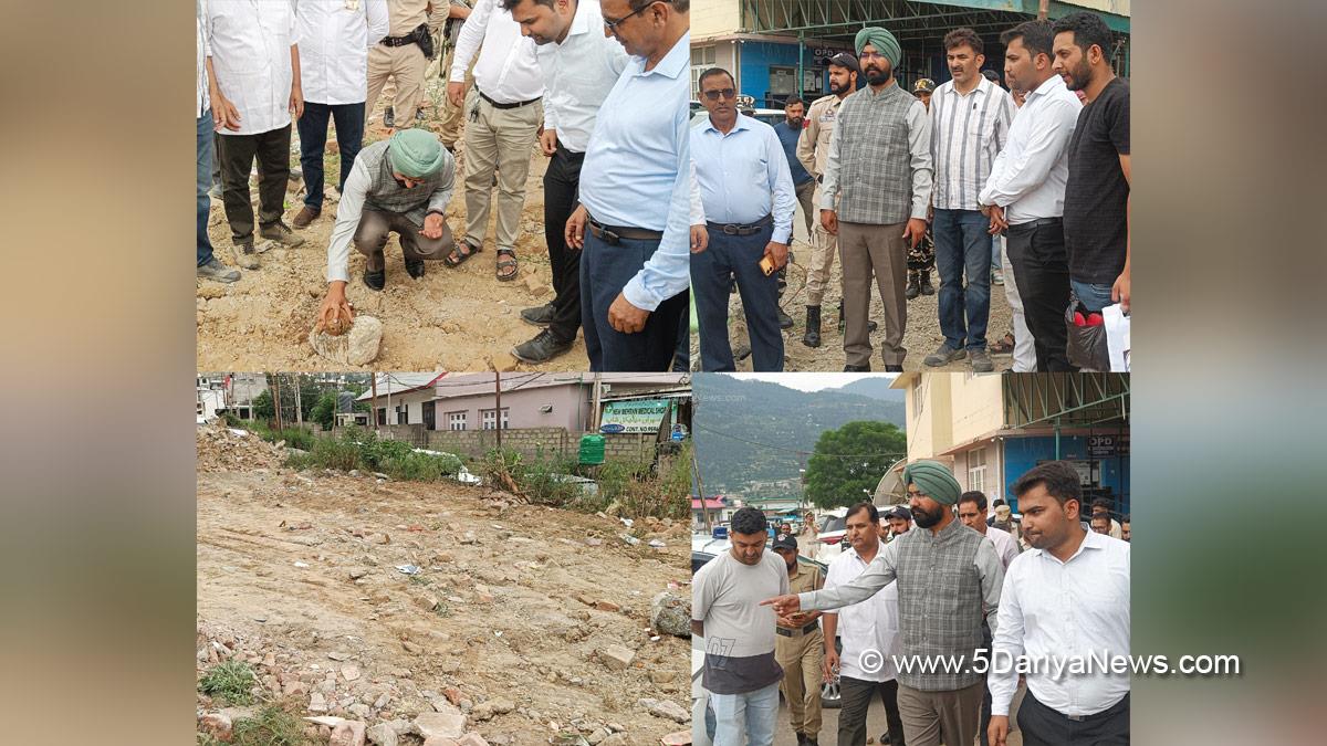 Harvinder Singh, Doda, Deputy Commissioner Doda, Kashmir, Jammu And Kashmir, Jammu, District Administration Doda, Government Medical College Doda, GMC Doda