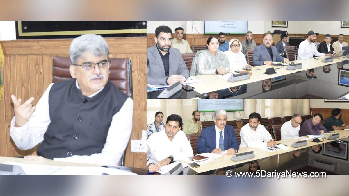 Atal Dulloo, Kashmir, Jammu And Kashmir, Jammu, Chief Secretary Kashmir, Ayushman Bharat Digital Mission, ABDM