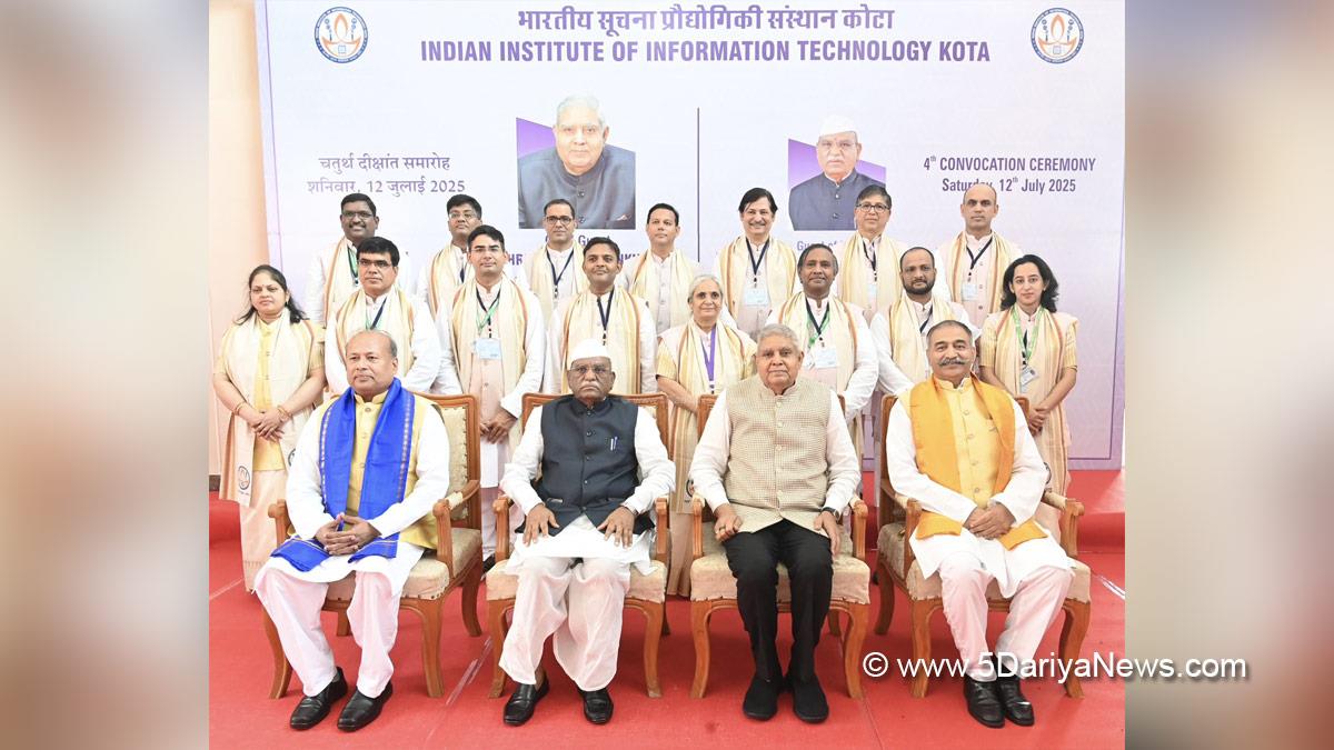 Jagdeep Dhankhar, Vice President of India, BJP, Bharatiya Janata Party, Indian Institute Of Information Technology, Kota