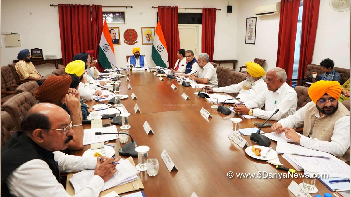 Bhagwant Mann, Bhagwant Singh Mann, AAP, Aam Aadmi Party, Aam Aadmi Party Punjab, AAP Punjab, Government of Punjab, Punjab Government, Punjab, Chief Minister Of Punjab, Cabinet Decision Punjab