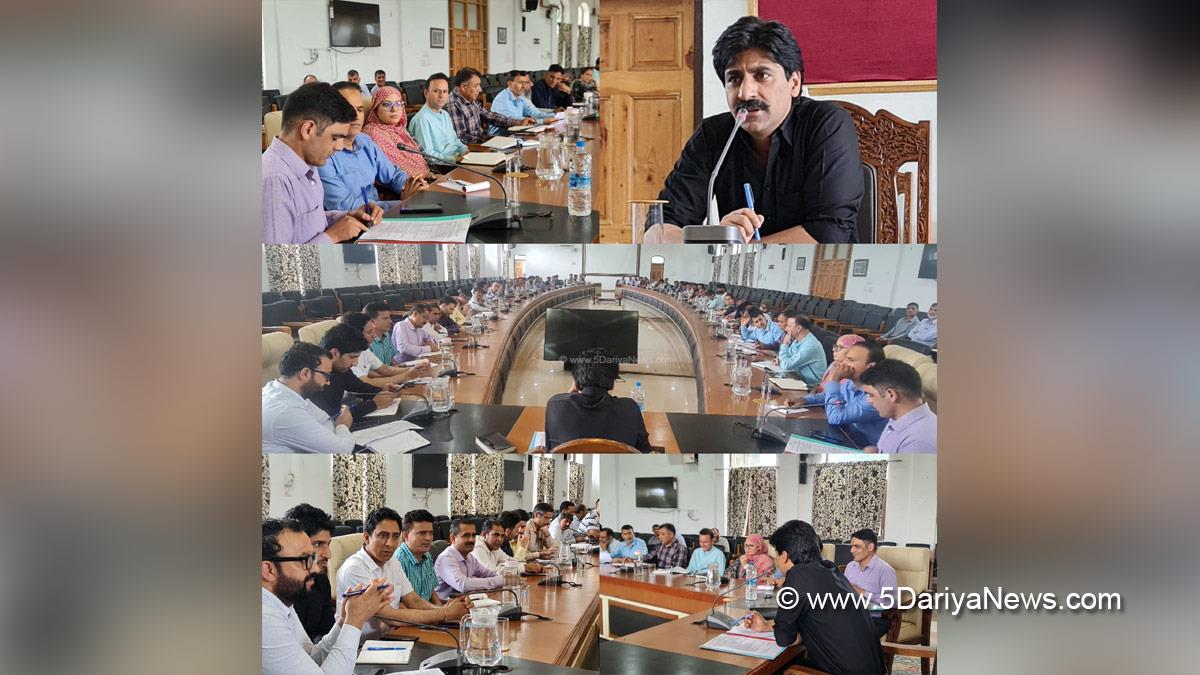 Syeed Fakhrudin Hamid, Anantnag, DDC Anantnag, Deputy Commissioner Anantnag, S F Hamid, Kashmir, Jammu And Kashmir, Jammu, District Administration Anantnag