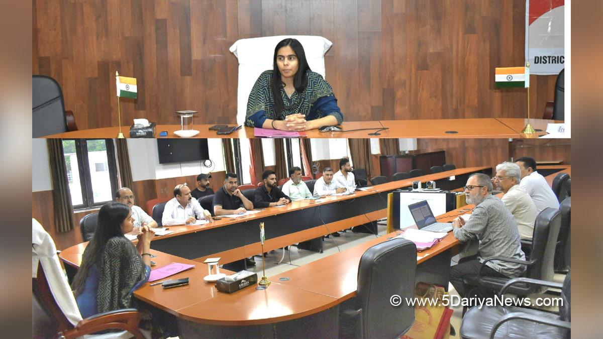Nidhi Malik, Reasi, Deputy Commissioner Reasi, Kashmir, Jammu And Kashmir, Jammu, District Administration Reasi, National TB Elimination Programme, NTEP