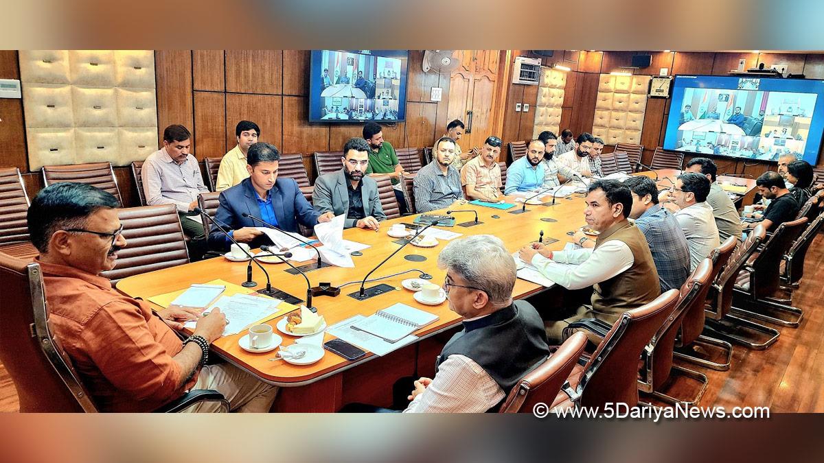 Javed Ahmed Rana, Javed Rana, Jammu and Kashmir National Conference, National Conference, Kashmir, Jammu And Kashmir, Jammu, Vijay Kumar Bidhuri, Srinagar, DDC Kashmir, Divisional Commissioner Kashmir, Atal Dulloo, Dr Syed Abid Rasheed, Dr Syed Abid Rasheed Shah