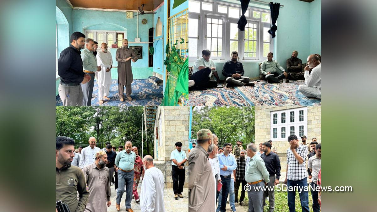 Manzoor Ahmad Qadri, Bandipora, Deputy Commissioner Bandipora, Kashmir, Jammu And Kashmir, Jammu, District Administration Bandipora, Ziyarat Sharief Hazrat Nanga Baji Sahib
